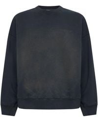 Golden Goose - Bleached Cotton Journey Sweatshirt - Lyst