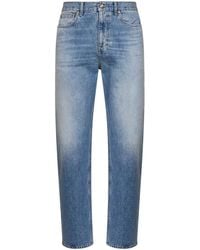Gucci - Cotton Denim Slim-Fit Jeans - Lyst
