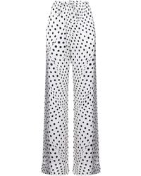Stella McCartney - And Polka Dot Viscose Oversized Trousers - Lyst