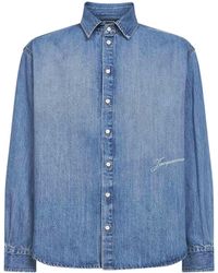 Jacquemus - The Simon De-Nîmes Denim Shirt - Lyst