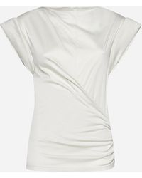 Isabel Marant - Maisan Cotton T-shirt - Lyst