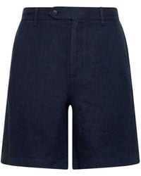 MC2 Saint Barth - Bermuda Shorts Sebastian Linen - Lyst