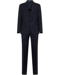 Tagliatore - Virgin Wool Single-Breasted Vesuvio Suit - Lyst