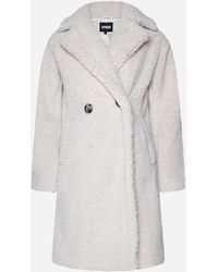 Virginia Coat Con Cappuccio di Fay in Bianco Donna Abbigliamento da Cappotti da Cappotti lunghi e invernali 