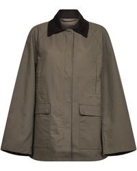 TOTEME - Khaki Cotton Summer Country Jacket - Lyst