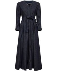 Max Mara - Smmambra Belted Long Dress - Lyst