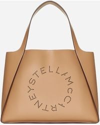 Stella McCartney - Logo Alter Nappa Tote Bag - Lyst