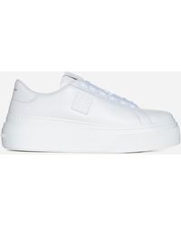 Givenchy - City Leather Platform Sneakers - Lyst