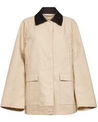 TOTEME - Peanut Cotton Summer Country Jacket - Lyst