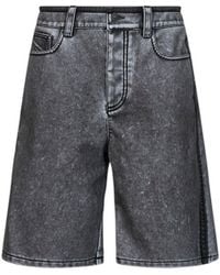 DIESEL - Pu P-Arlor Bermuda Shorts - Lyst