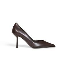 Le Silla - Sacher Nappa Leather Vivienne 80 Mm Pumps - Lyst