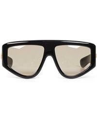 Bottega Veneta - Acetate Classic Shield Sunglasses - Lyst