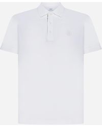 Burberry - Eddie Cotton Polo Shirt - Lyst