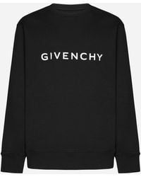 Givenchy - Logo Cotton Sweatshirt - Lyst
