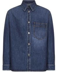 Givenchy - Overshirt Denim Shirt - Lyst