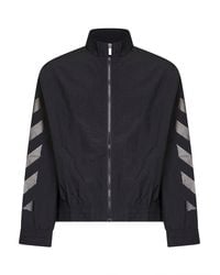 Off-White c/o Virgil Abloh - Nylon Glossy Arrow Tracktop - Lyst