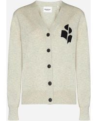 Isabel Marant - Karin Cotton And Wool Cardigan - Lyst