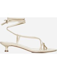 Aeyde - Paige Nappa Leather Sandals - Lyst