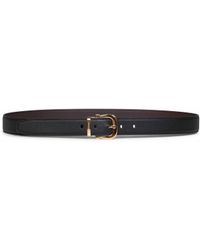 Ferragamo - And Dark Reversible Gancini Belt - Lyst