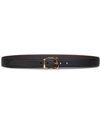 Ferragamo - And Dark Reversible Gancini Belt - Lyst