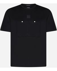 C.P. Company - Logo And Pockets Cotton T-Shirt - Lyst