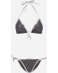 fendi bikini white