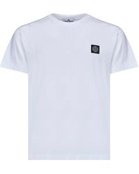 Stone Island - 60/2 Cotton Jersey Slim-Fit T-Shirt - Lyst