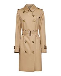 Burberry - Honey Heritage Waterloo Long Trench Coat - Lyst