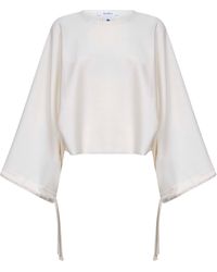 Max Mara - Wool Knit Frais Cropped Sweater - Lyst