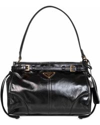 Prada - Borsa A Mano Prada Bonnie Small Nera - Lyst