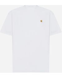 Carhartt - Chase Logo Cotton T-shirt - Lyst