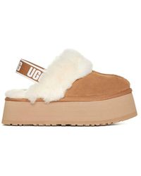 UGG - Chestnut Funkette Slippers - Lyst