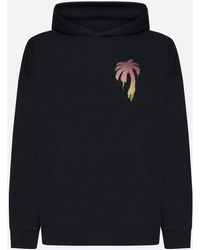 Palm Angels - I Love Pa Cotton Hoodie - Lyst