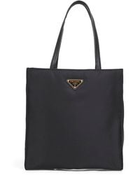 Prada - Shopping Bag With Shoulder Strap - Lyst
