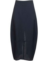 Studio Nicholson - Gonna Midi Beni - Lyst