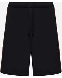 Lanvin - Curb Cotton Shorts - Lyst