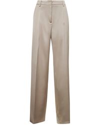 Blanca Vita - Satin Pisa Palazzo Trousers - Lyst