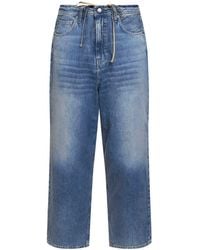 Haikure - Cotton Denim Ray Wide-Leg Jeans - Lyst