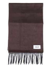 D 40 - And Scarf With Fringes - Lyst
