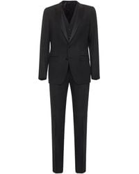 Dolce & Gabbana - Tuxedo Suit Martini Wool-Silk - Lyst