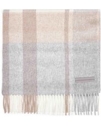 ZEGNA - Checked Oasi Cashmere Scarf - Lyst