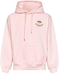 CASABLANCA - Cotton Laduree X Embroidered Hoodie - Lyst