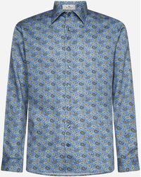 Etro - Paisley Print Cotton Shirt - Lyst