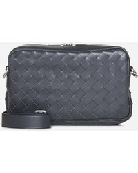 Bottega Veneta - Intreccio Leather Small Camera Bag - Lyst