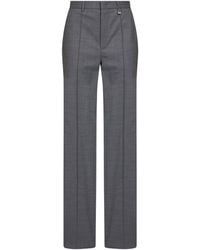GIUSEPPE DI MORABITO - Dark Virgin Wool Straight-Leg Tailored Trousers - Lyst