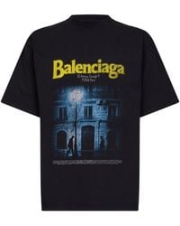 Balenciaga - Washed The Address Medium Fit T-Shirt - Lyst