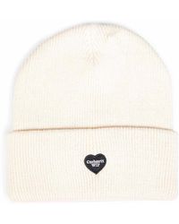 Carhartt - Natural Small Heart Beanie - Lyst