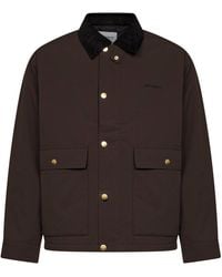 Carhartt - Tobacco Nylon Canvas Quentin Jacket - Lyst
