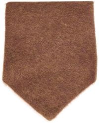 Uma Wang - Alpaca-Blend Triangular Scarf - Lyst