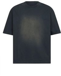Golden Goose - Bleached Cotton Jersey Journey T-Shirt - Lyst